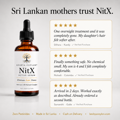 Keshya Ceylon™ NitX Anti-Lice Serum