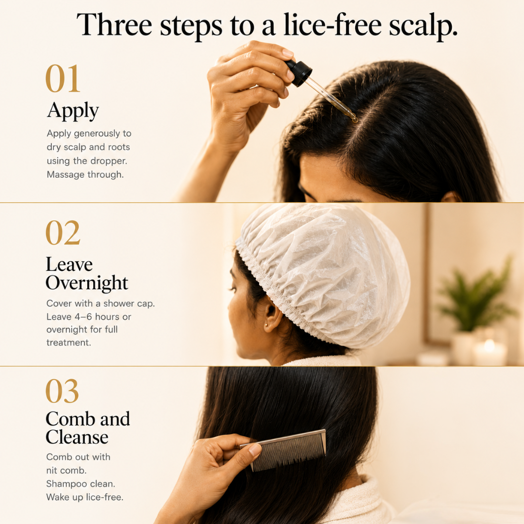 Keshya Ceylon™ NitX Anti-Lice Serum
