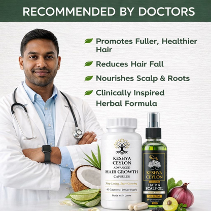 Keshya Ceylon™  Hair Growth Capsules