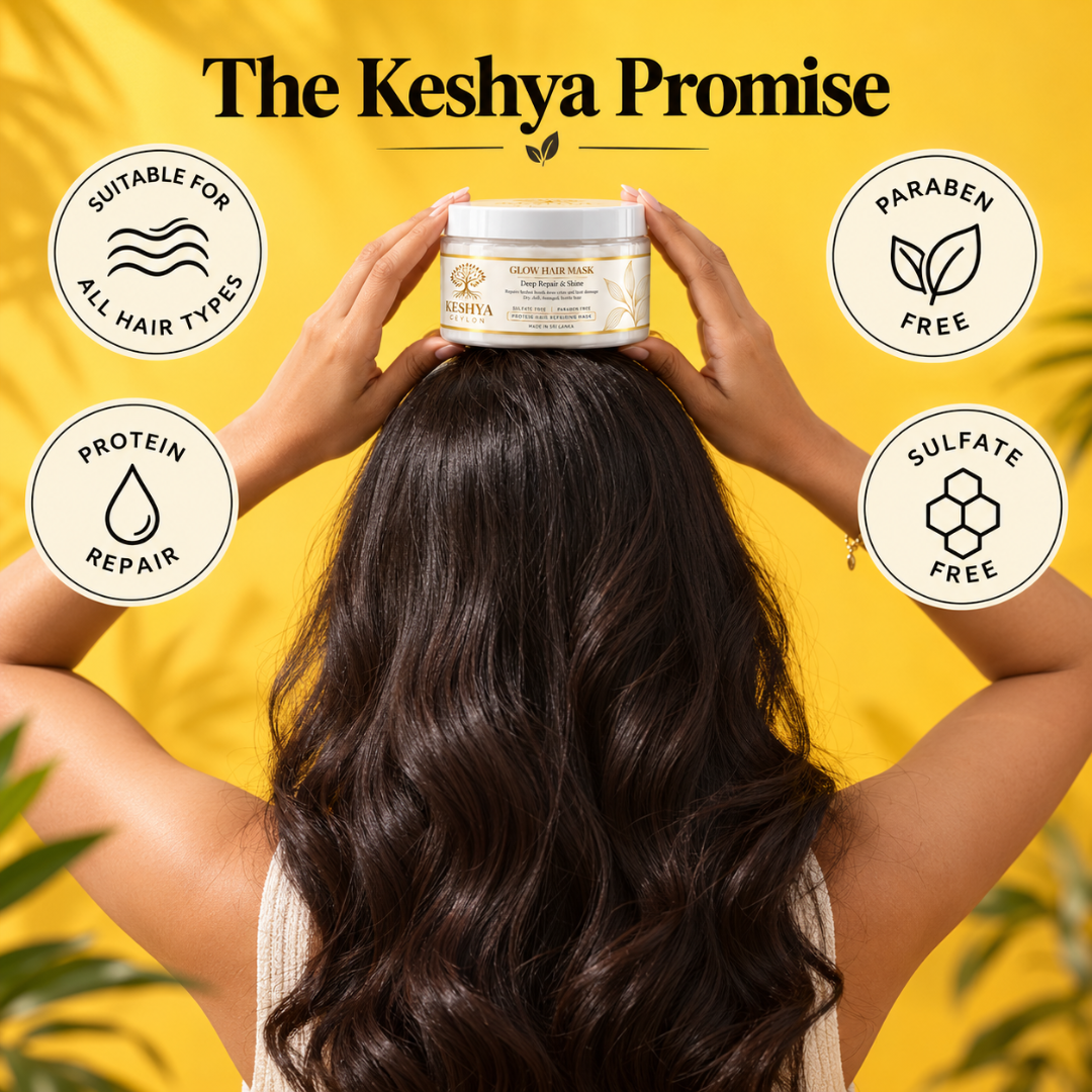 Keshya Ceylon™ Glow Hair Mask